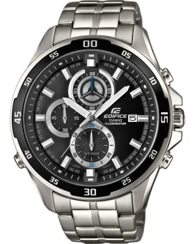 Ανδρικό ρολόι Casio Edifice Chronograph EFR-547D-1AVUEF, Μαύρο καντράν, Μπρασελέ από Ανοξείδωτο ατσάλι
