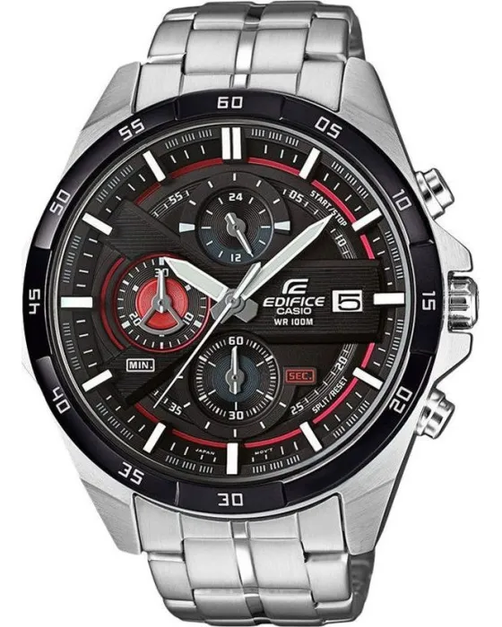 Ανδρικό ρολόι Casio Edifice Chronograph EFR-556DB-1AVUEF, Μαύρο καντράν, Μπρασελέ από Ανοξείδωτο ατσάλι