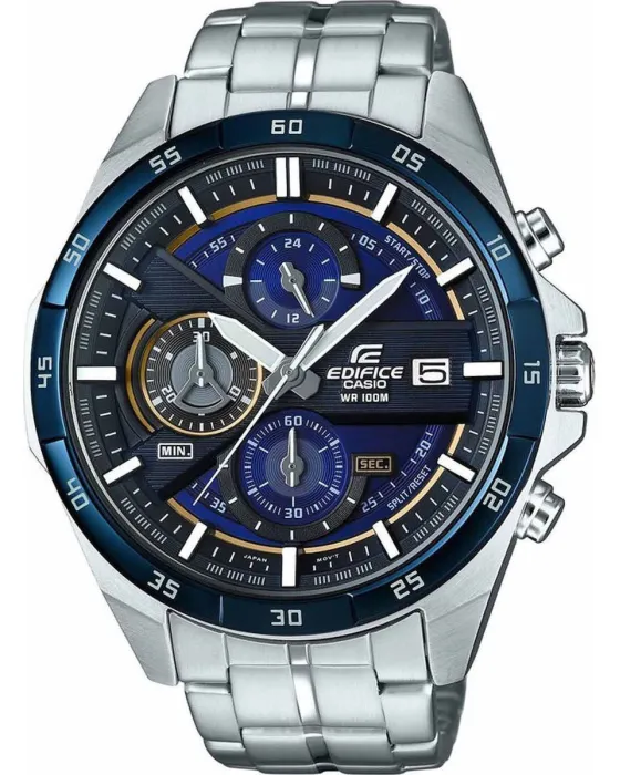 Ανδρικό ρολόι Casio Edifice Chronograph EFR-556DB-2AVUEF, Μαύρο καντράν, Μπρασελέ από Ανοξείδωτο ατσάλι