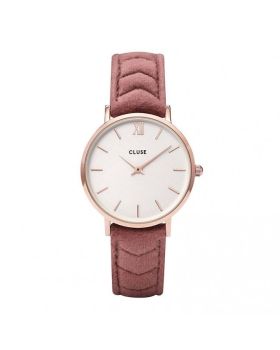 Cluse Minuit CLG006 Ροζ (Nude) Γυναικείο Ρολόι - 