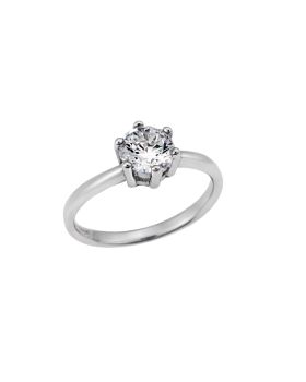 Δαχτυλίδι Μονόπετρο Selena Silver 925 SSR2222