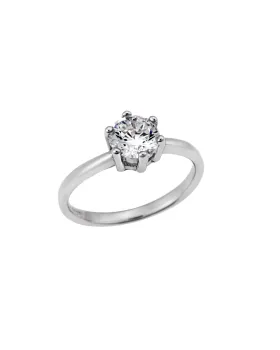 Δαχτυλίδι Μονόπετρο Selena Silver 925 SSR2222