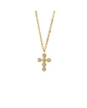 Μενταγιόν Selena Silver 925 Gold Plated SSR2480GD - 