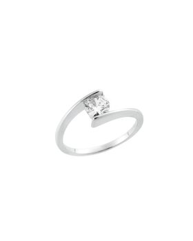 Δαχτυλίδι Γυναικείο Μονόπετρο Selena Silver 925 SSR2562