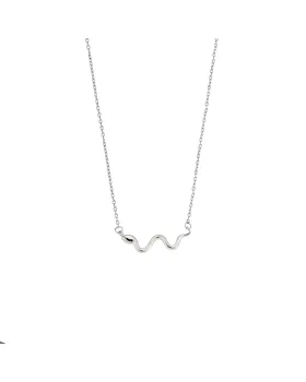 Κολιέ Selena από ασήμι 925, με φιδάκι SSR3339SR