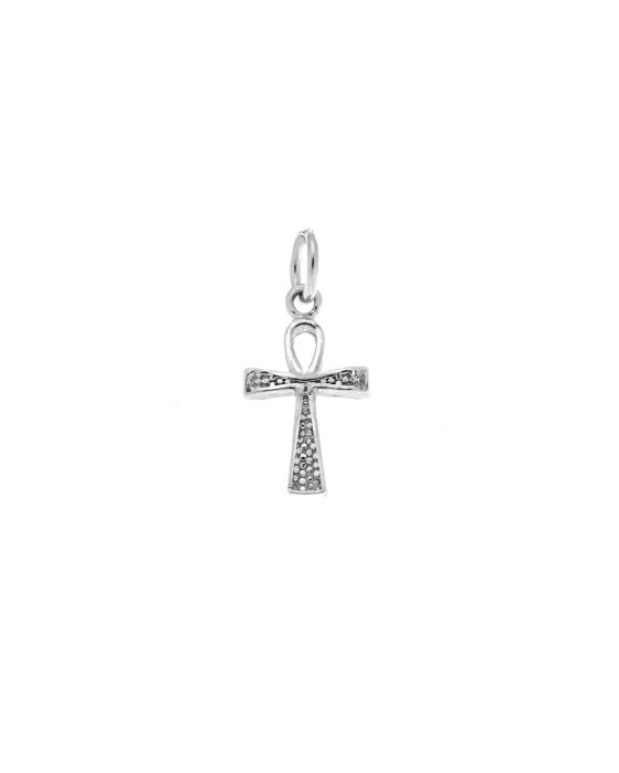 Μοτίφ Selena από ασήμι 925, σταυρός SSR3686SR