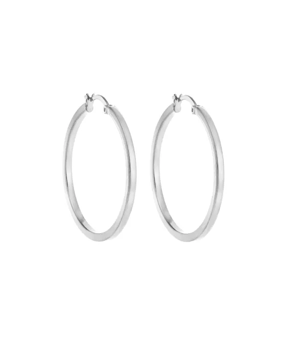 Σκουλαρίκια Γυναικεία Selena από ασήμι 925, κρίκος SSR3695-3SR