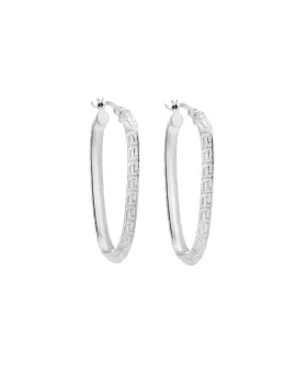 Σκουλαρίκια Γυναικεία Selena από ασήμι 925, κρίκος SSR3980SR