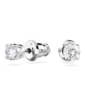 Σκουλαρίκια Swarovski Attract Round Rhodium 5408436 -  Σκουλαρίκια Swarovski Attract Round Rhodium 5408436 -