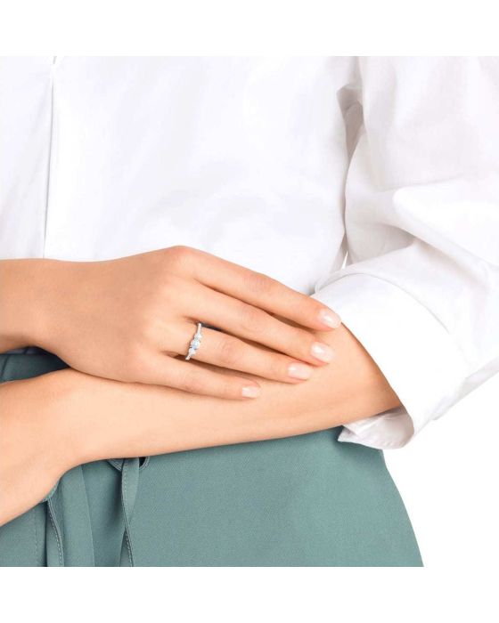 Δαχτυλίδι Swarovski Attract Trilogy Round  - 