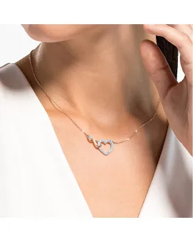 Κολιέ Swarovski Infinity Heart 5518865 - 