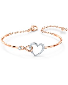 Swarovski Βραχιόλι Infinity Heart Bangle 5518869
