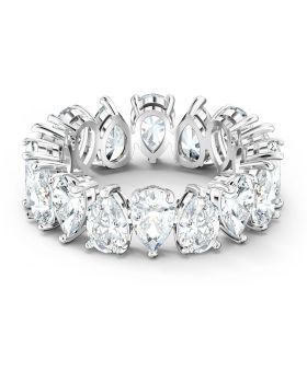 Swarovski Δαχτυλίδι Vittore Pear Rhodium