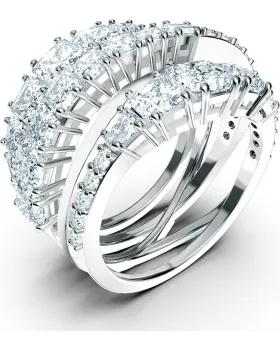 Swarovski Twist Wrap White Rhodium Shiny  - 
