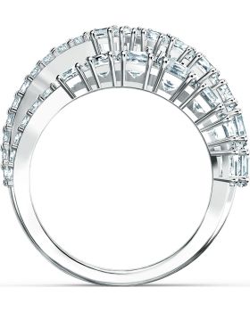 Swarovski Twist Wrap White Rhodium Shiny  -  Swarovski Twist Wrap White Rhodium Shiny  -