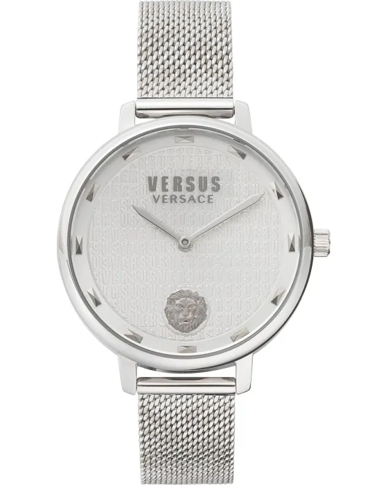 Γυναικείο ρολόι Versus Versace La Villette VSP1S1420, Ασημί καντράν, Μπρασελέ από Ανοξείδωτο ατσάλι