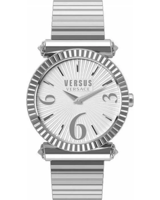 Γυναικείο ρολόι Versus Versace VSP1V0819, Λευκό καντράν, Μπρασελέ από Ανοξείδωτο ατσάλι