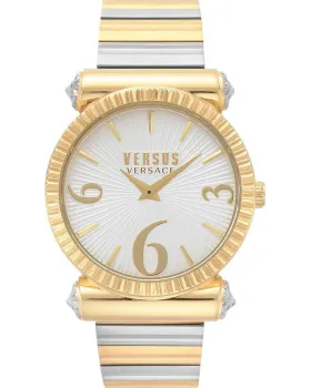 Γυναικείο ρολόι Versus Versace VSP1V0919, Ασημί καντράν, Μπρασελέ από Ανοξείδωτο ατσάλι