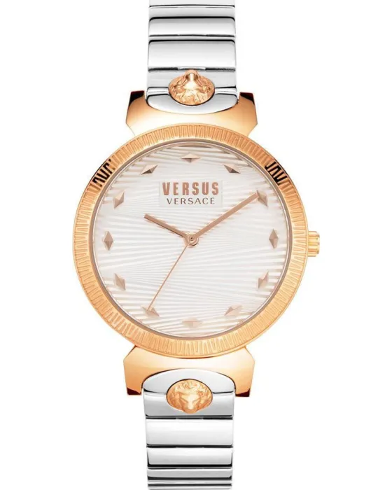 Γυναικείο ρολόι Versus Versace Marion VSPEO0819, Λευκό καντράν, Μπρασελέ από Ανοξείδωτο ατσάλι