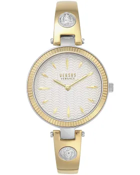 Γυναικείο ρολόι Versus Versace VSPEP0219, Ασημί καντράν, Μπρασελέ από Ανοξείδωτο ατσάλι