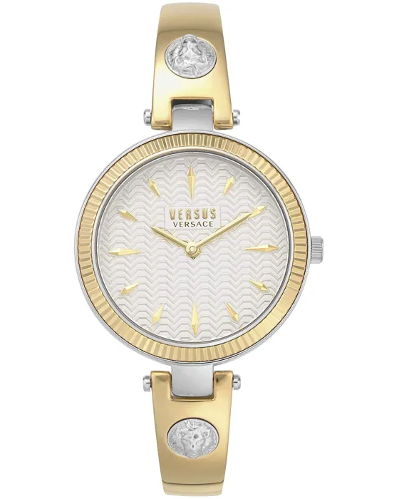 Γυναικείο ρολόι Versus Versace VSPEP0219, Ασημί καντράν, Μπρασελέ από Ανοξείδωτο ατσάλι