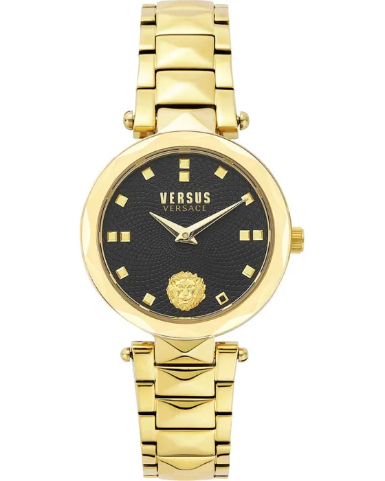 Γυναικείο ρολόι Versus Versace Govent Garden Petite VSPHK0820, Μαύρο καντράν, Μπρασελέ από Ανοξείδωτο ατσάλι