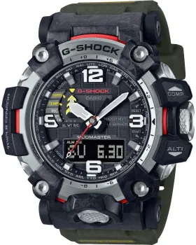 Ανδρικό ρολόι Casio G-Shock Mudmaster GWG-2000-1A3ER, Μαύρο καντράν, Λουρί από Καουτσούκ