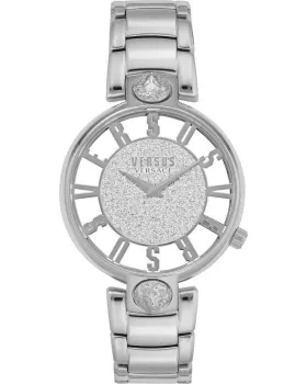 Γυναικείο ρολόι Versus Versace Kirstenhof VSP491319, Ασημί καντράν, Μπρασελέ από Ανοξείδωτο ατσάλι