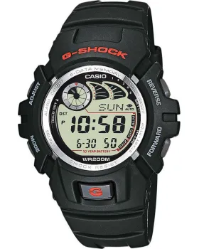 Ανδρικό ρολόι Casio G-Shock G-2900F-1VER, Μαύρο καντράν, Λουρί από Καουτσούκ