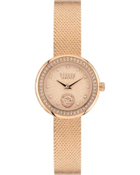 Γυναικείο ρολόι Versus by Versace Lea Petite VSPZJ0621, Ροζ Χρυσό καντράν, Μπρασελέ από Ανοξείδωτο ατσάλι