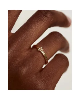 Δαχτυλίδι PDPAOLA Nova από ασήμι 925 - 