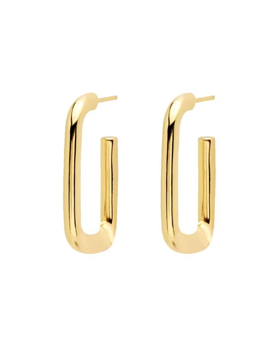 Σκουλαρίκια PDPAOLA Κρεμαστά Muze από Ασήμι 925 Επιχρυσωμένα AR01-074-U - 