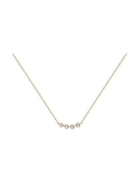 Κολιέ PDPAOLA με Πέτρες από Ασήμι 925 Επιχρυσωμένο CO01-366-U - 