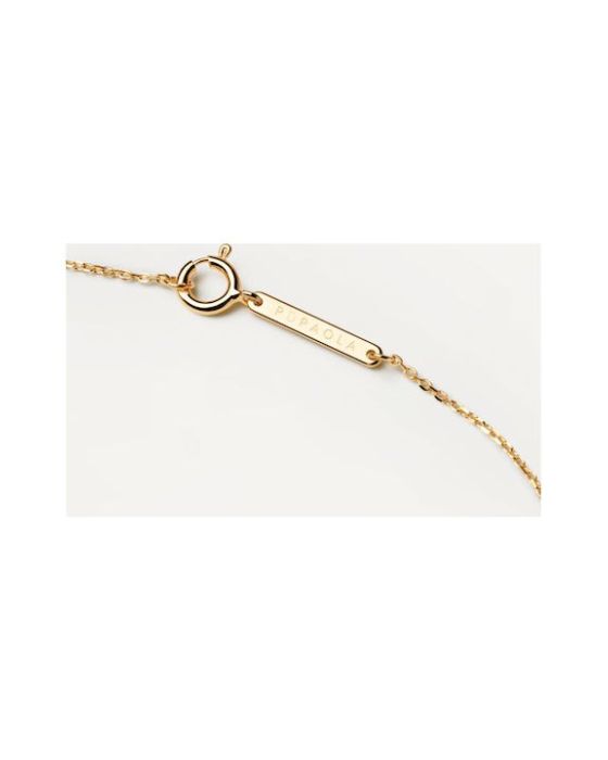 Κολιέ PDPAOLA Μονόγραμμα B από ασήμι 925 CO01-261-U - 