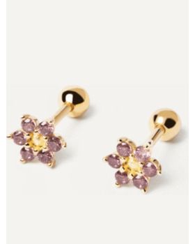 Σκουλαρίκια PDPAOLA Peony από ασήμι 925 AR01-284-U - 