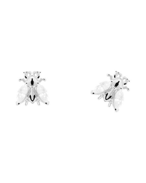 Σκουλαρίκια PDPAOLA Καρφωτά Με Πέτρες Buzz από Ασήμι 925 AR02-311-U