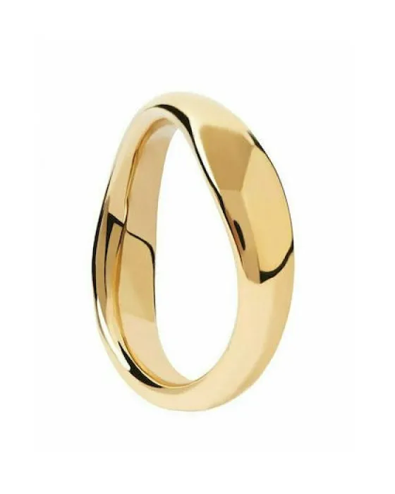 Δαχτυλίδι PDPAOLA Motion Pirouette από Ασήμι Επιχρυσωμένο