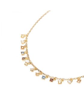 Κολιέ PDPAOLA Willow Gold Επίχρυσο 18K Ασήμι 925 CO01-192-U -  Κολιέ PDPAOLA Willow Gold Επίχρυσο 18K Ασήμι 925 CO01-192-U -