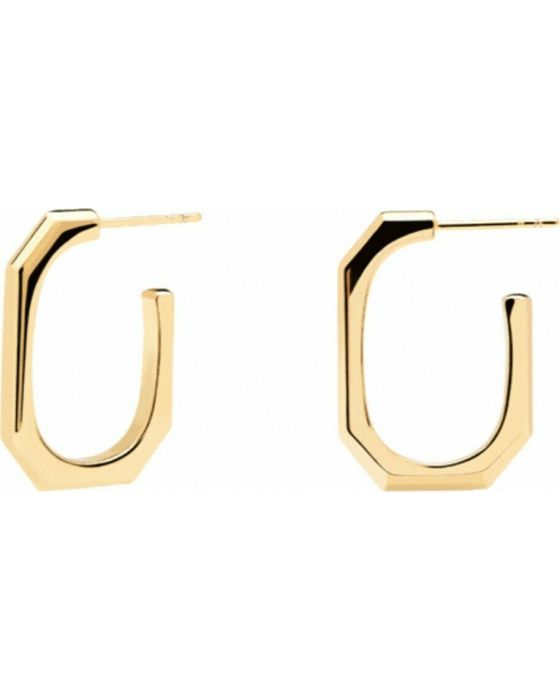 Σκουλαρίκια PDPAOLA Signature Link από ασήμι 925 AR01-415-U
