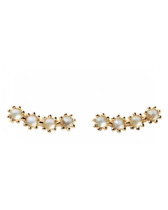 Σκουλαρίκια PDPAOLA Blue Tide από ασήμι 925 AR01-432-U