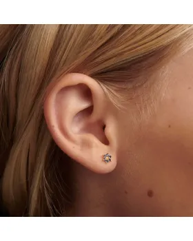 Σκουλαρίκια PDPAOLA Indigo από ασήμι 925 AR01-348-U - 