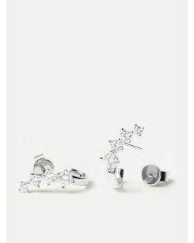 Σετ Κολιέ PDPAOLA και σκουλαρίκια The Forever Silver από Ασήμι 925 BU02-040-U - 