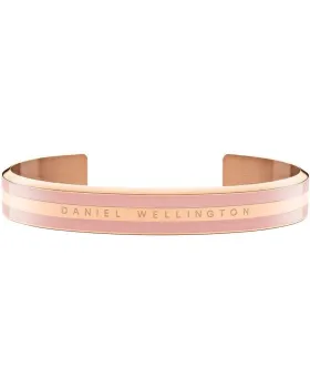 Βραχιόλια Daniel Wellington Emalie Medium από ανοξείδωτο ατσάλι DW00400009, Ανοξείδωτο ατσάλι, Ροζ χρυσό