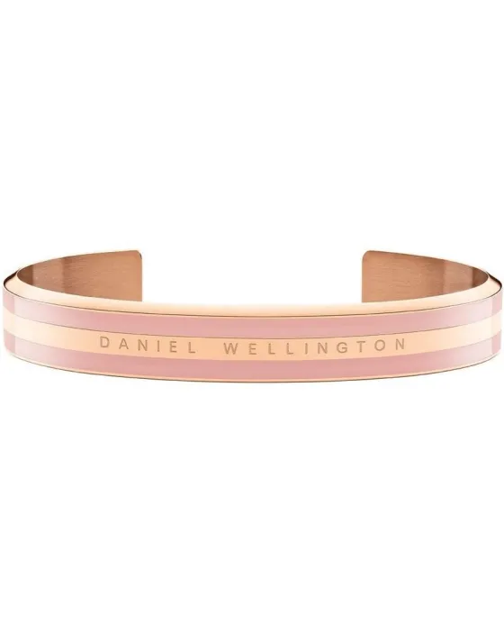 Βραχιόλια Daniel Wellington Emalie Medium από ανοξείδωτο ατσάλι DW00400009, Ανοξείδωτο ατσάλι, Ροζ χρυσό