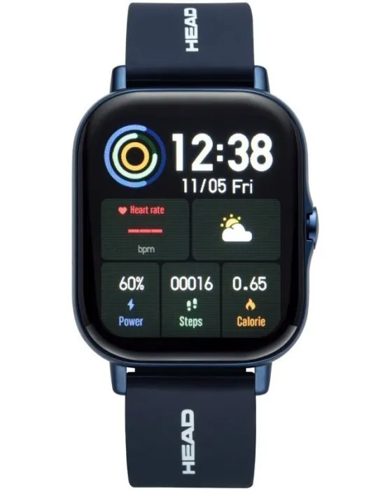Ανδρικό / Γυναικείο ρολόι Head Smartwatch Los Angeles H160305, Μαύρο καντράν, Λουρί από Σιλικόνη
