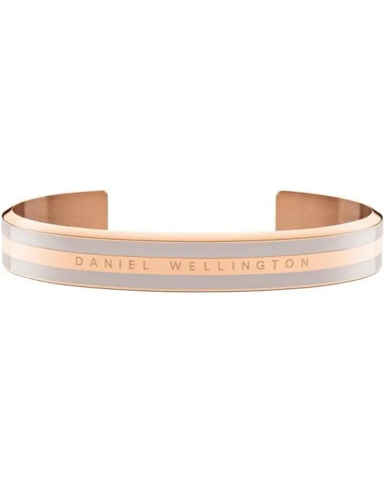 Βραχιόλια Daniel Wellington Emalie Medium από ανοξείδωτο ατσάλι DW00400011, Ανοξείδωτο ατσάλι, Ροζ χρυσό