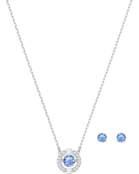 Swarovski Σετ Κολιέ / Σκουλαρίκια Sparkling Dance Round 5480485