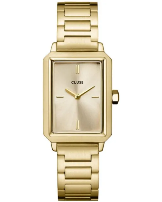 Women's watch Cluse Fluette CW11507, Gold dial, Bracelet in Stainless Steel