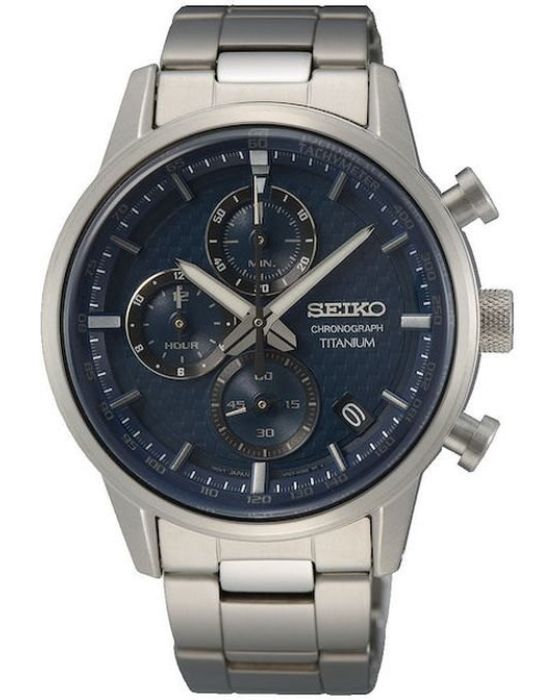 Seiko Titanium Chronograph SSB387P1