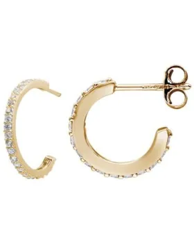 Σκουλαρίκια For You Jewels Elisabetta E01859GP, Ασήμι 925, Χρυσό